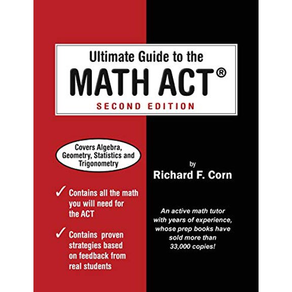 Pre-Owned Ultimate Guide to the Math ACT (Paperback) 0998584916 9780998584911