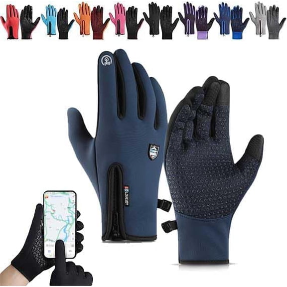Ultimate Hand Protection Sport Gloves, Waterproof Winter Gloves with Touchscreen, Windproof Warm Gloves for Cold Weather Outdoor Sports
