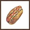 thumbnail image 1 of "Ultimate Hot Dog" Framed Painting Print, 1 of 5