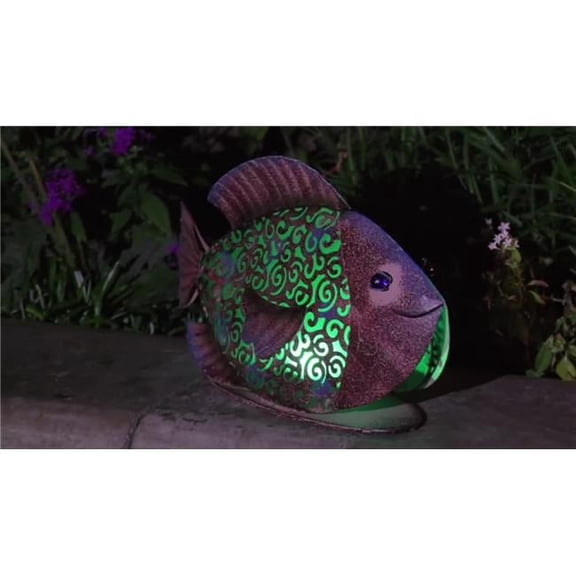 Ultimate Innovations 1059 Rustic Copper Fish, Green