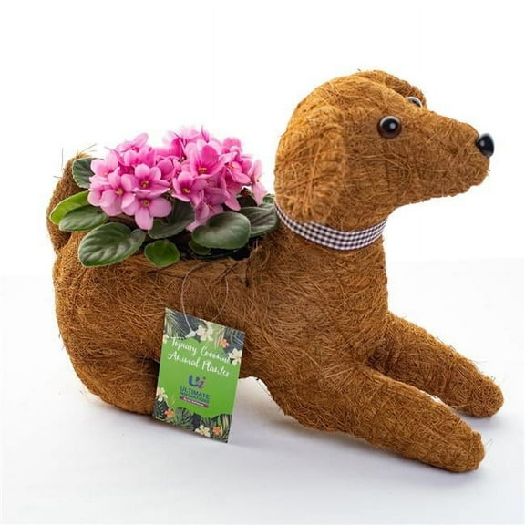 Ultimate Innovations Animal Planter - Dog Laying