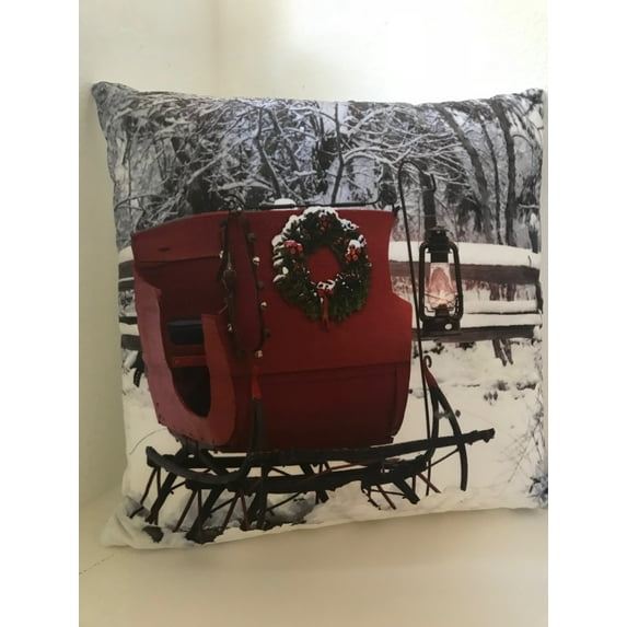 Ultimate Innovations Luminous LED Holiday Pillows