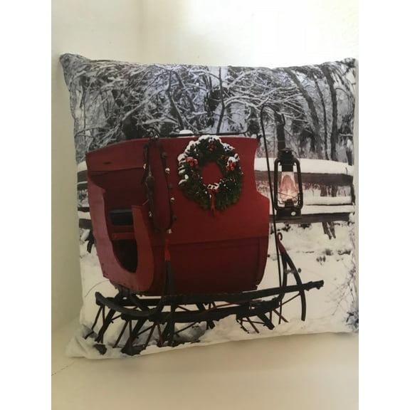 Ultimate Innovations Luminous LED Holiday Pillows