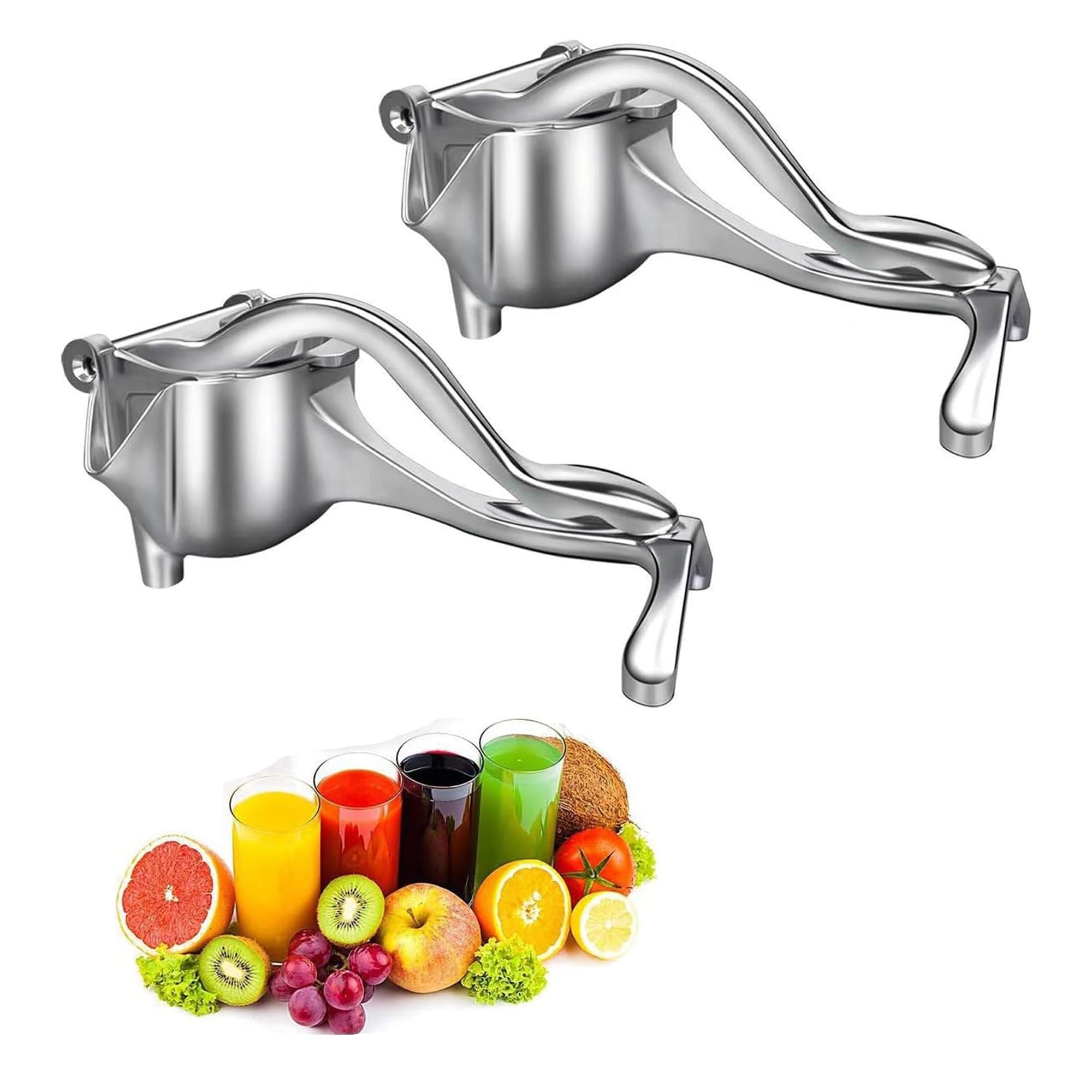Ultimate Juice Squeezer, Stainless Steel Juice Press, Hand Press Juicer