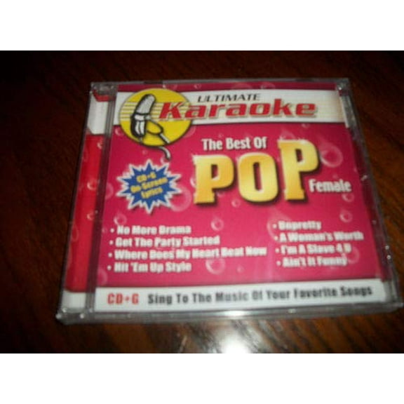 Karaoke Ultimate Karaoke:Best of Pop Female (CD)