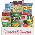 thumbnail image 1 of The Ultimate Kosher Snack Box (19 Count), Kosher Care Package, Sweet & Savory Variety, Kid Favorite Gift Box - Gefen Noodle Soups - Must Gum - Fruit Punch - Candy & Snacks, 1 of 3