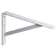 Ultimate L-Bracket, Extra Heavy Duty, 21.7" SL x 14.2" WL, Whtie