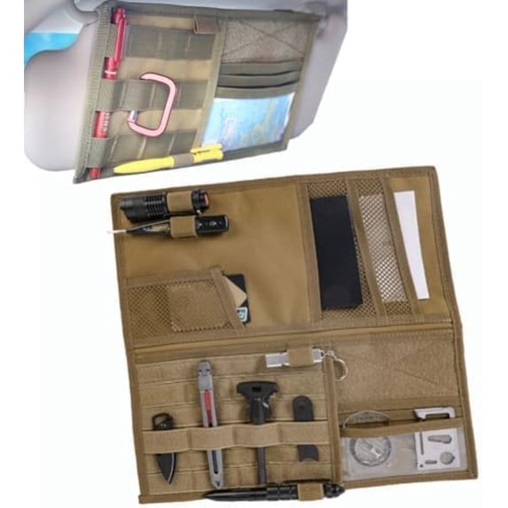 Daletu Visor Organizer Large Beige 1 Pack