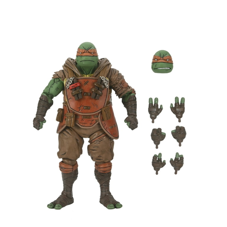 NECA Ultimate Last Ronin Flashback Michelangelo Action Figure, 7
