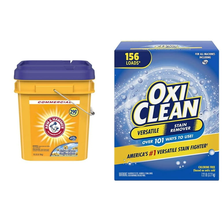 Powder Laundry Detergent, Crisp Clean, 18 lb Pail Powder Laundry Detergent, Crisp Clean, 18 lb Pail