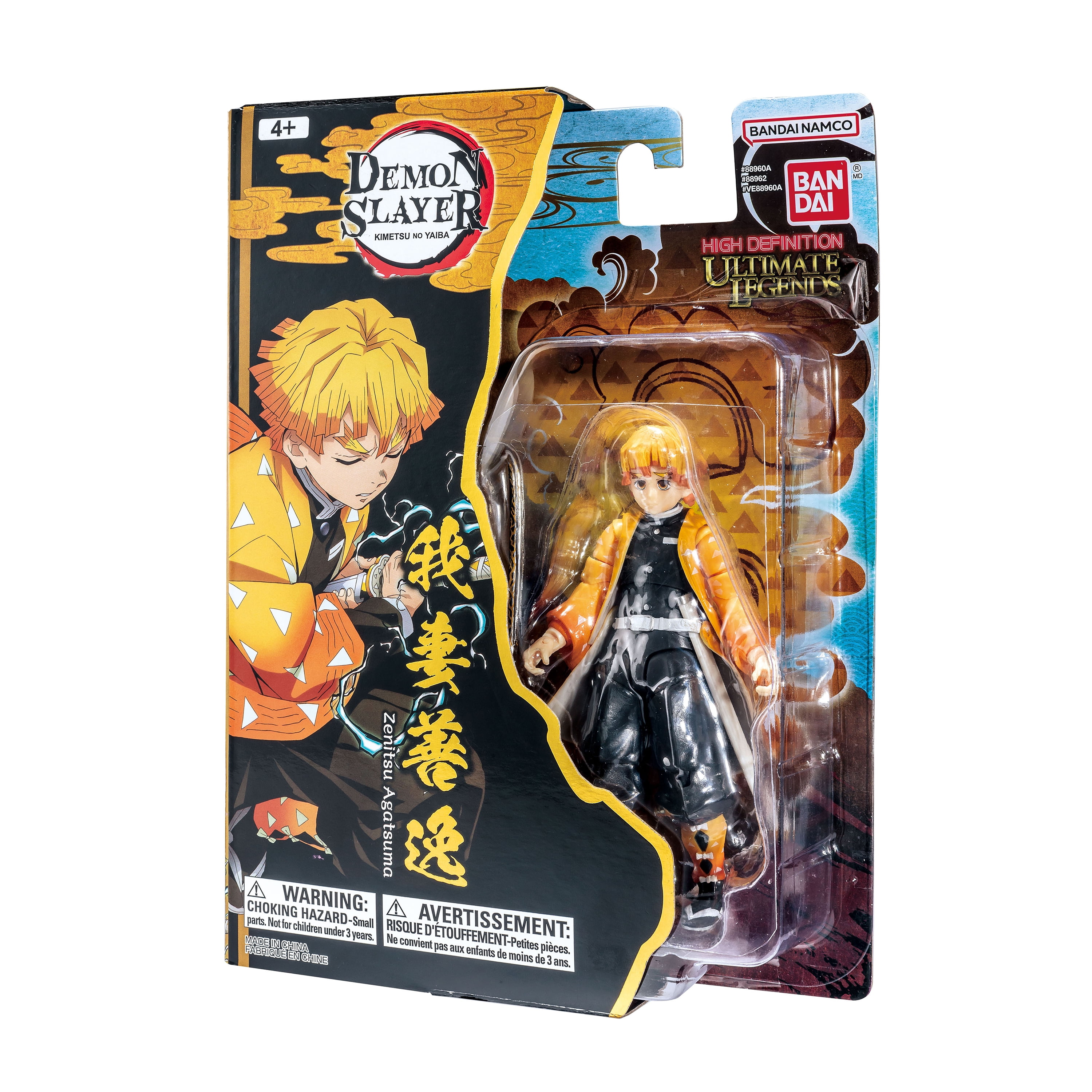 Ultimate Legends - Demon Slayer- Zenitsu Agatsuma, 5" Action Figure