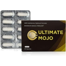 Ultimate MOJO Male Energy Booster and Natural Amplifier Supplement Made in USA 10 Capsules