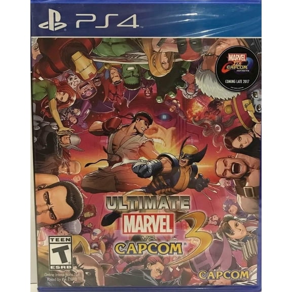 Restored Ultimate Marvel Vs. Capcom 3 - PlayStation 4