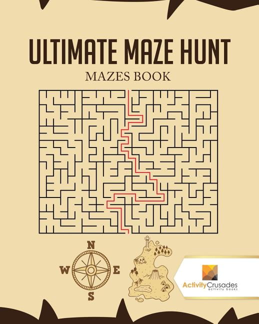 Ultimate Maze Hunt: Mazes Book, (Paperback)
