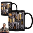 thumbnail image 1 of The Ultimate Mechanic's Toolbox Mug, 11oz Ceramic Mechanic Toolbox Coffee Cup for Birthday Christmas Thanksgiving Anniversary, Tool Box Tea Mug Funny Gift for Husband Dad,2PCS, 1 of 7