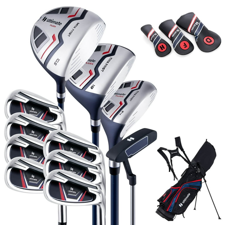 Costway Ultimate Men's Complete Golf Club, Blue Costway Ultimate Men's Complete Golf Club, Blue