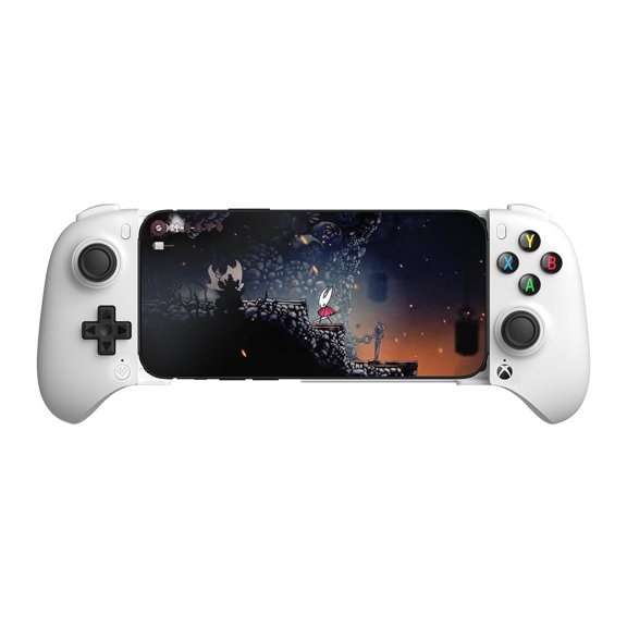 Ultimate Mobile Gaming Controller for iPhone, , Android & Cloud Gaming, Bluetooth Gamepad with Hall Effect Joysticks, 2 Pro Back Buttons, Officially Licensed (White)