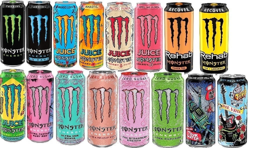 Ultimate Monster Energy Variety Pack - 16oz (Pack of 16)