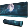 thumbnail image 1 of Ultimate Moonlight Large Gaming Mouse Pad - 31.5x11.8 Inch with Premium Micro-Weave Cloth, Stitched Edges, Non-Slip Base, Water Resistant Keyboard Pad for Gamers, Office & Home, 1 of 7