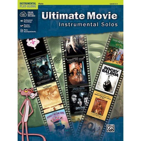 Ultimate Pop Instrumental Solos Ultimate Movie Instrumental Solos: Flute, Book & Online Audio/Software/PDF, (Paperback)