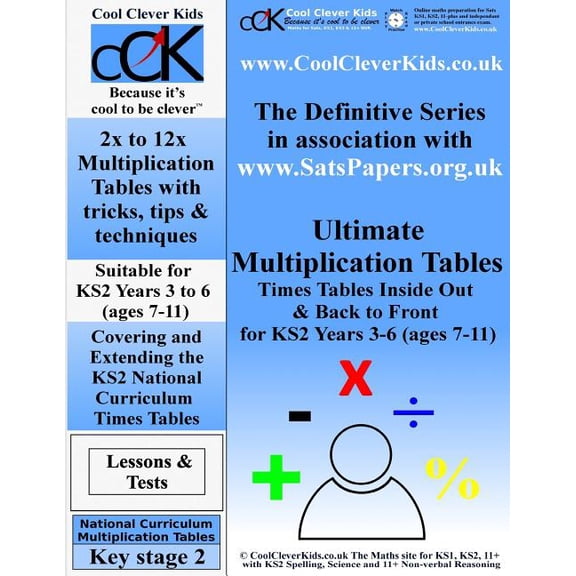 Ultimate Multiplication Tables : Times Tables Inside Out & Back To Front (Paperback)