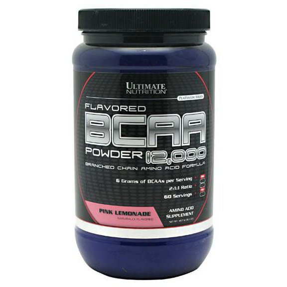 Ultimate Nutrition BCAA 12,000 - Pink Lemonade, 457 Grams