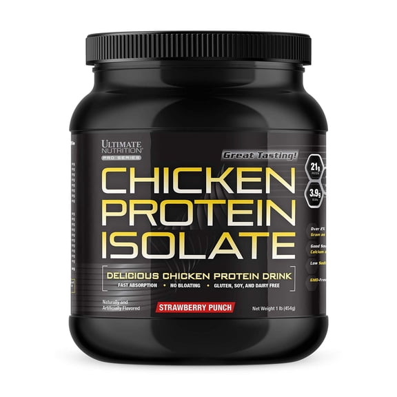 Ultimate Nutrition Chicken Protein Isolate Powder -1lb
