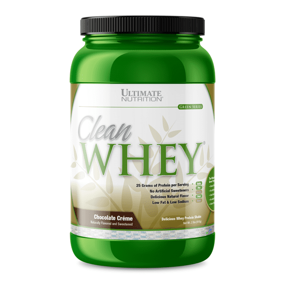 Ultimate Nutrition Clean Whey supplement Chocolate Crème-2lb