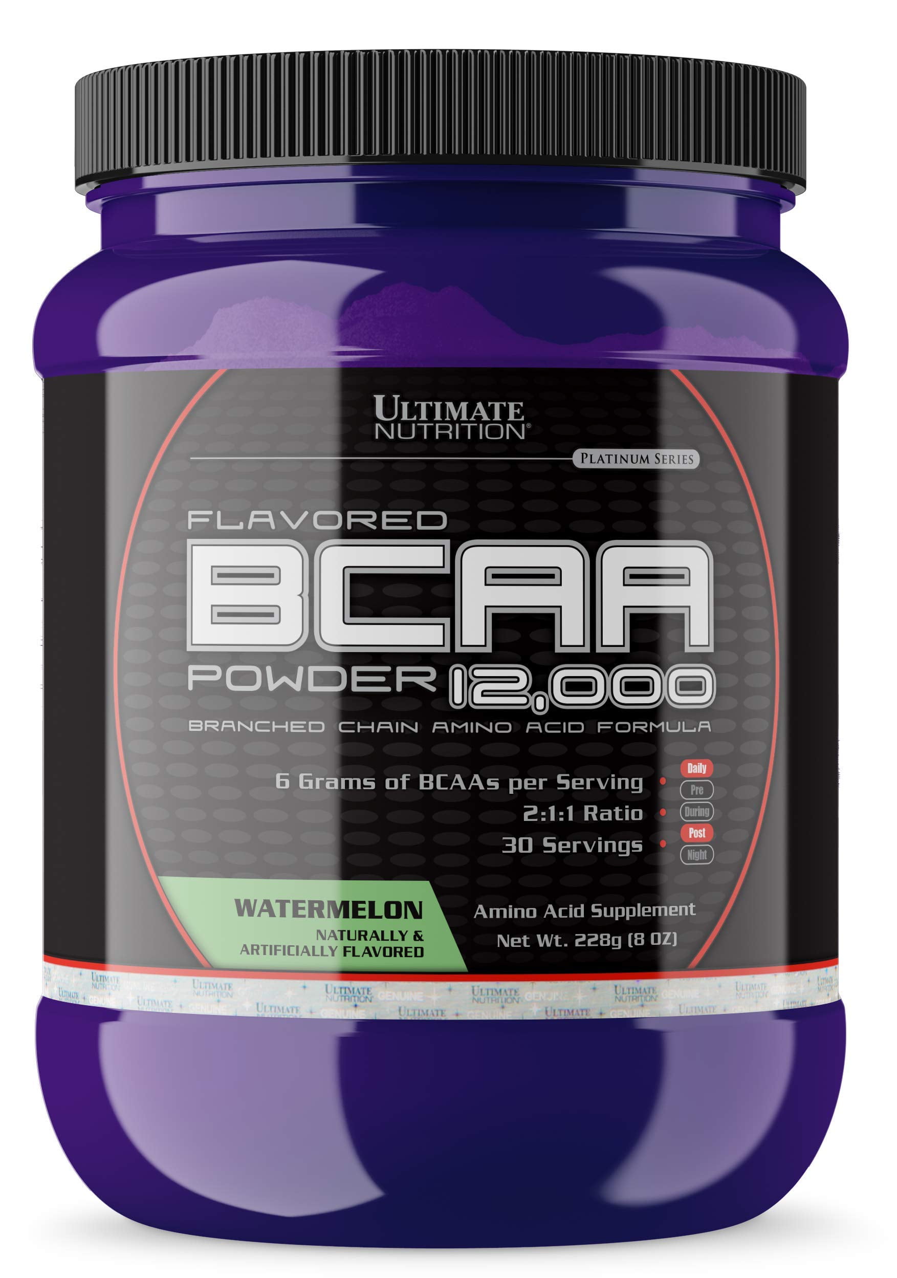 Ultimate Nutrition Flavored BCAA 12,000 Powder Amino Acid Supplement
