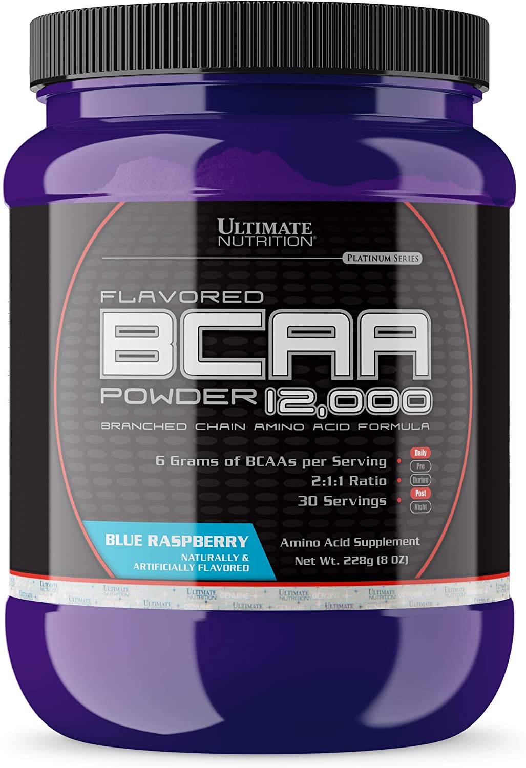 Ultimate Nutrition Flavored BCAA Powder 12,000, Post Workout Recovery