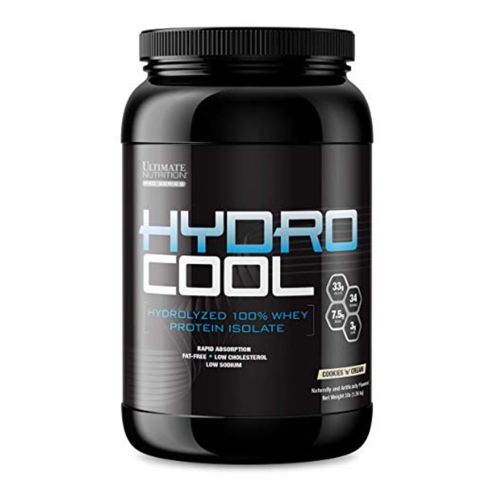 Ultimate Nutrition Hydrocool Hydrolyzed Whey Isolate Protein Powder-3lb