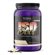 Ultimate Nutrition ISO Cool Whey Isolate, Vanilla Cr me, 2 lb