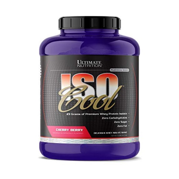 Ultimate Nutrition ISO Cool Whey Isolate Protein Powder-5lb