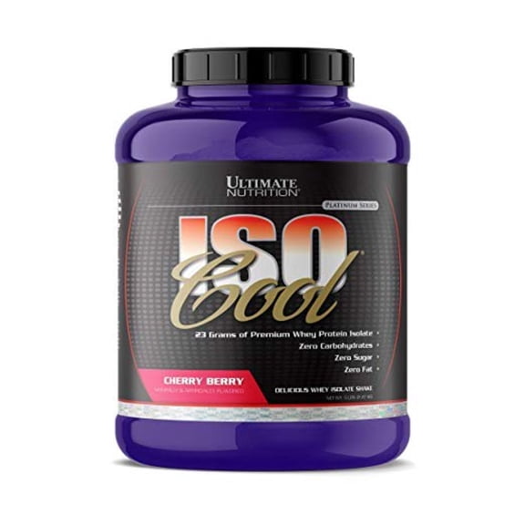 Ultimate Nutrition ISO Cool Whey Isolate Protein Powder-5lb