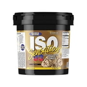 Ultimate Nutrition ISO Sensation 93 Whey Protein Isolate Powder, Caf  Brazil, 5 lb, Low Carb Protein Supplement with Glutamine