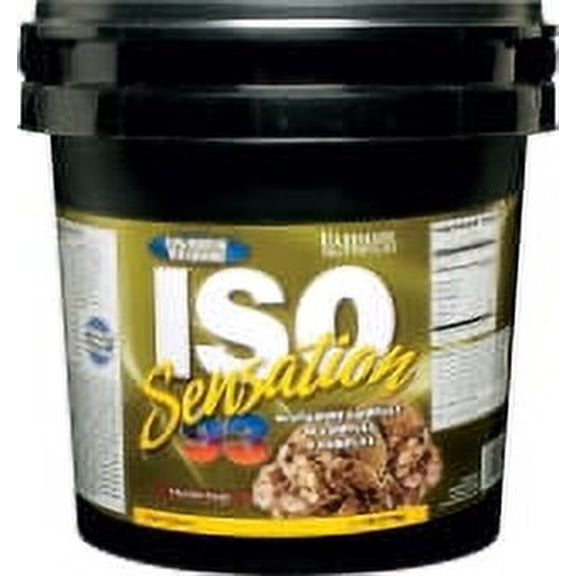 Ultimate Nutrition ISO Sensation 93 Whey Protein Isolate Powder- Natural, 5lb