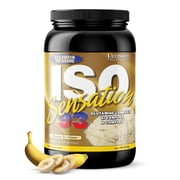 Ultimate Nutrition ISO Sensation 93 Whey Isolate, Banana Ice Cream, 2 lb