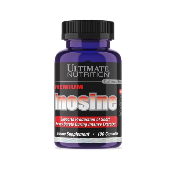 Ultimate Nutrition Inosine Supplement, 500 mg, 100 Capsules
