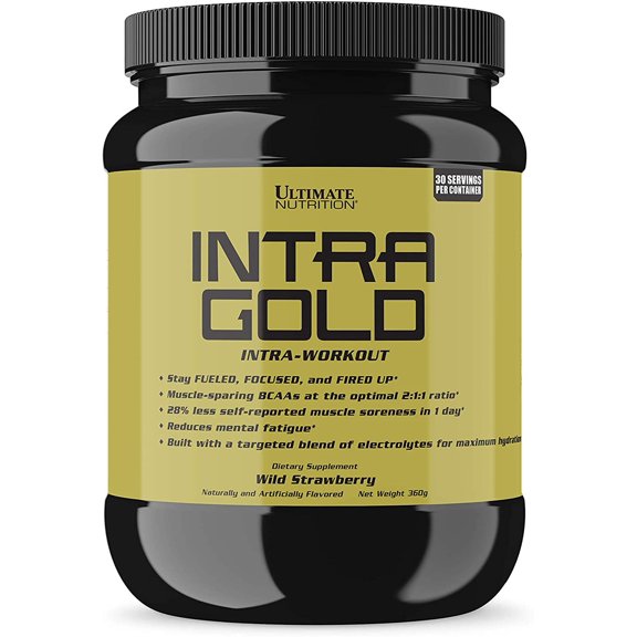 Ultimate Nutrition Intra Gold Workout Energy Supplement-30 Servings Powder