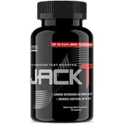 Ultimate Nutrition Jack T Hardcore Testosterone Support Supplement with Longjack & Ashwagandha, 60 Capsules