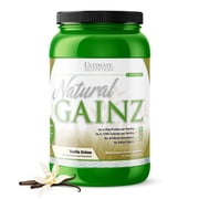 Ultimate Nutrition Natural Gainz Weight Gainer, Vanilla Cr me, 3.6 lb