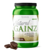 Ultimate Nutrition Natural Gainz Weight Gainer, Chocolate Cr me, 3.6 lb