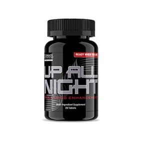 Ultimate Nutrition Up All Night Men's Dietary Supplement Tablets, 28 Count