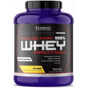 Ultimate Nutrition Prostar 100% Whey Protein Powder - Low Carb and Keto Friendly, Mango, 5.28 Pounds