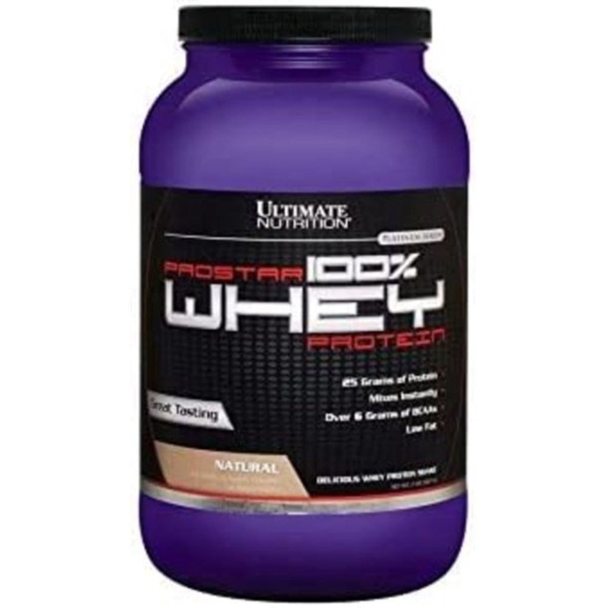 Ultimate Nutrition Prostar 100% Whey Protein Powder-Natural 2lb