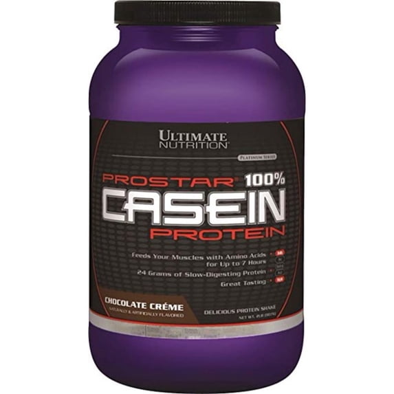 Ultimate Nutrition Prostar Casein Blend Protein Powder, Amino Acid -2lb