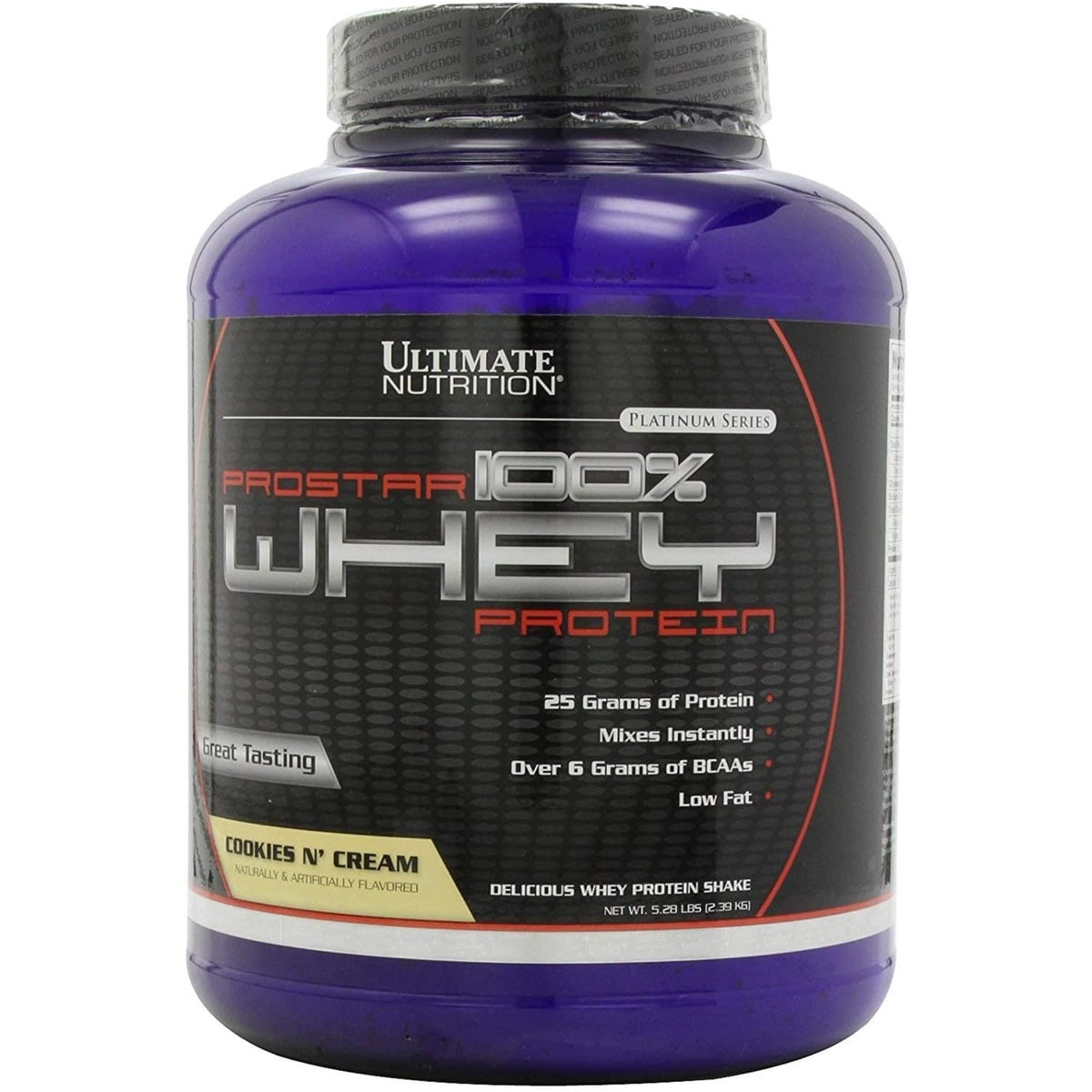 Ultimate Nutrition Prostar Whey Protein Powder- 80 Servings,5 lb