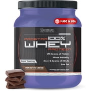 Ultimate Nutrition Prostar Whey Protein Isolate, Chocolate Cr me, 1 lb | 25g Whey Protein Isolate Per Serving, Low Carb, Low Fat, Over 6g BCAAs, Fast Absorbing Formula For Muscle Gain And Recovery