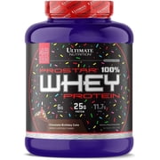 Ultimate Nutrition Prostar Whey Protein Powder Blend of Whey Concentrate Isolate and Peptides, 80 Servings.
