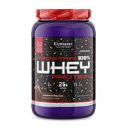 Ultimate Nutrition Prostar 100% Whey Protein Powder, Chocolate Birthday Cake, 2 lb, 25g Protein Per Serving